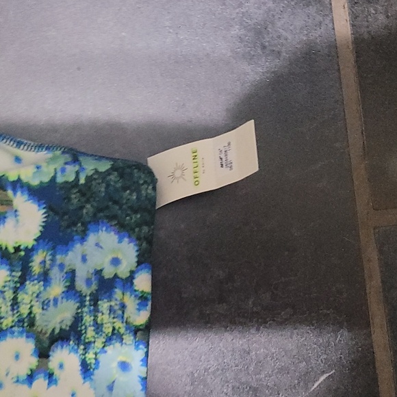 NWT Aerie 3D Offline Floral Sports Bra Size XL - Picture 2 of 5